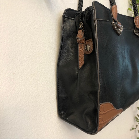 Bueno of California Mix Media Tote Bag - Picture 4 of 10